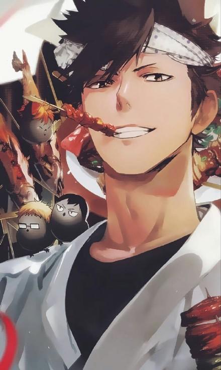 排球少年手机壁纸无水印,画风超级赞,料理赛高