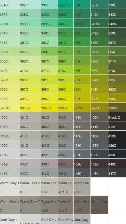 国际通用的潘通色值转需