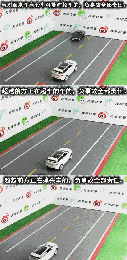 司机们来看一下27种全责交通事故3d动画演示图一目了然