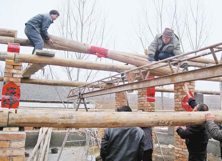 农村房屋上大梁那些事