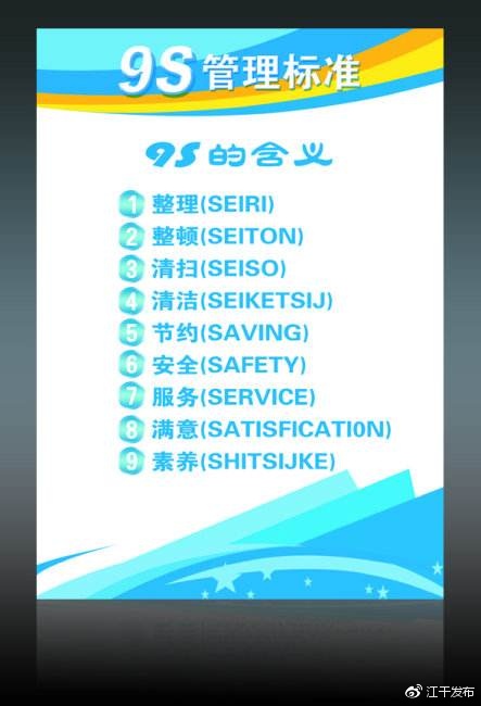 9s标准医院管理杭州江干率先开展