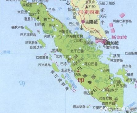 苏门答腊岛是世界第六大岛,印度尼西亚第二大岛,仅次于加里曼丹岛(婆