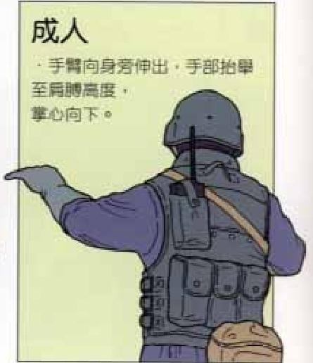特种兵战术手势手语文图详解