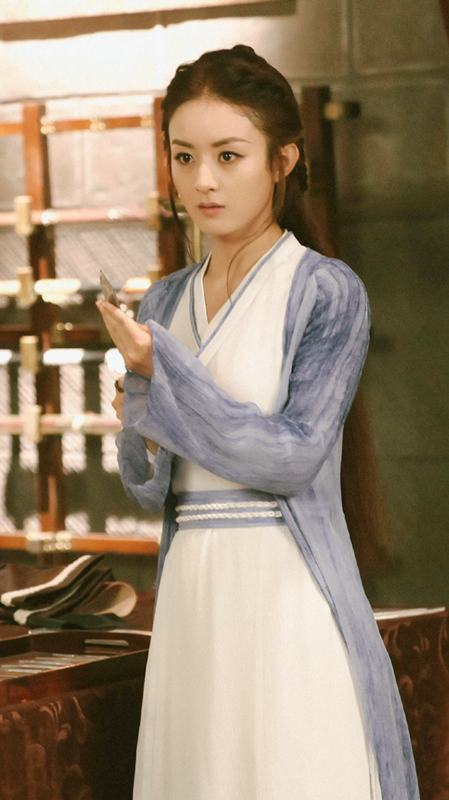 赵丽颖"楚乔"7大最美女装扮相,每套都很适合,最后一套惹争议