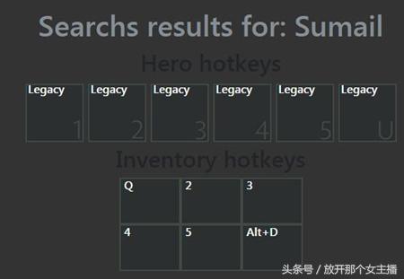 Dota2著名职业选手快捷键设置分享 你与哪位传