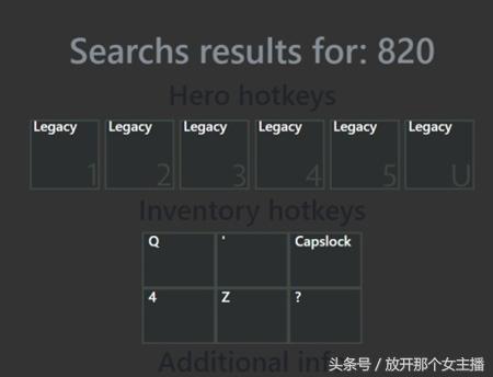 Dota2著名职业选手快捷键设置分享 你与哪位传