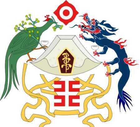 明朝龙袍上面怎么有两把斧头?