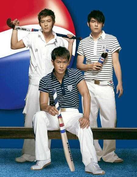 同样是作为代言人代言百世可乐, 古天乐却被认为不如陈冠希