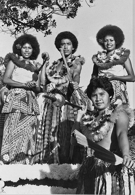 神秘人种60年代太平洋岛国波利尼西亚人老照片