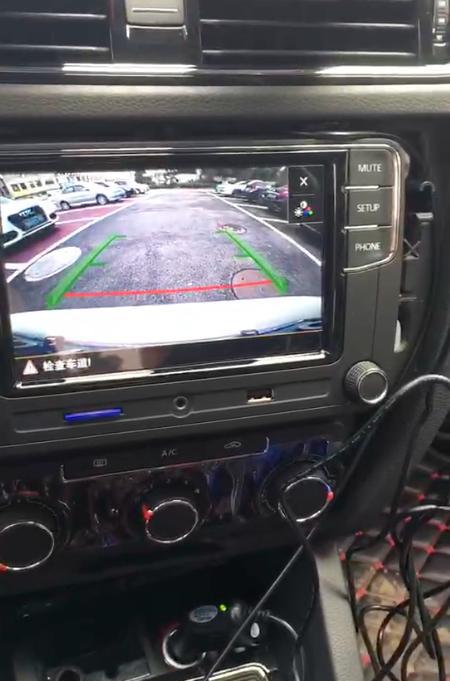 速腾倒车影像改装攻略