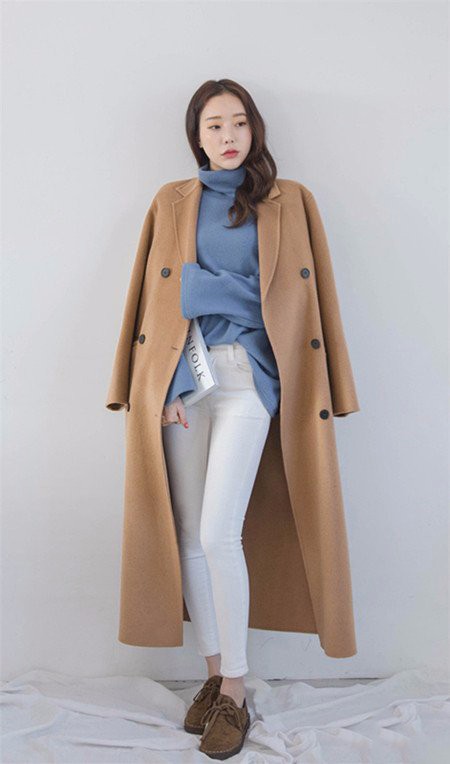 气质淑女极简风穿搭 衣服颜色搭配纯纯就很美