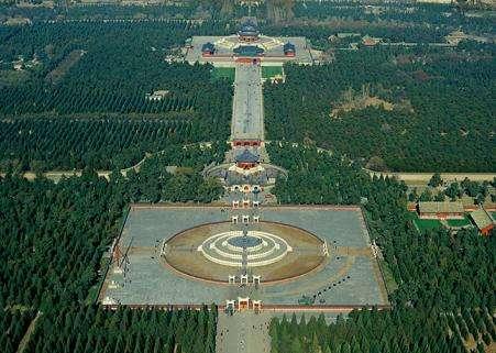 航拍北京天坛和地坛原来都堪比世界奇迹