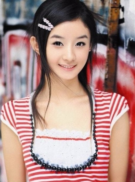 赵丽颖的18岁,青春可爱,一点也没变