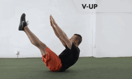 6 两头起用双臂拉起自重的动作,锻炼小臂,背阔肌.