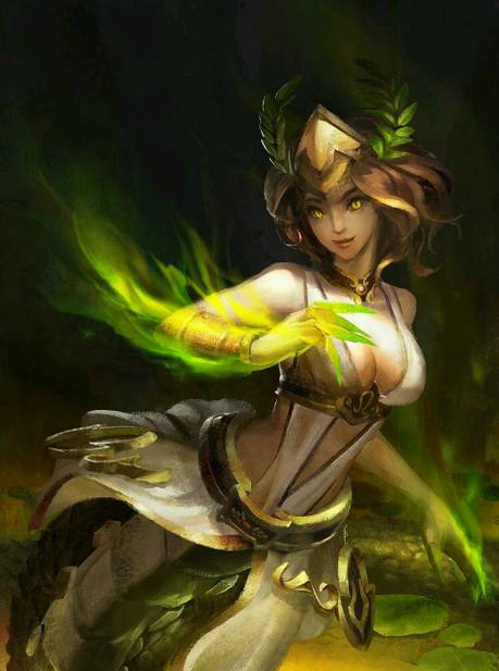 英雄联盟女英雄之魔蛇之拥卡西奥佩娅美丽而又危险哦