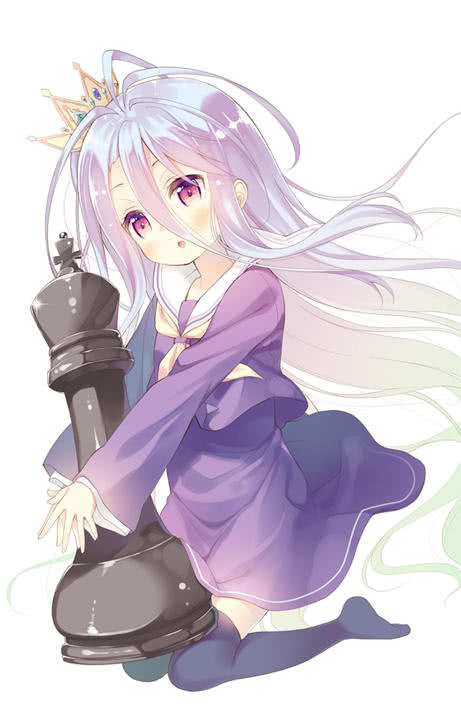 动漫人物特辑游戏人生空白二次元萌图