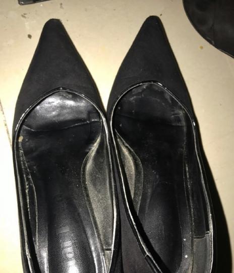 高跟鞋竟然穿出五趾印