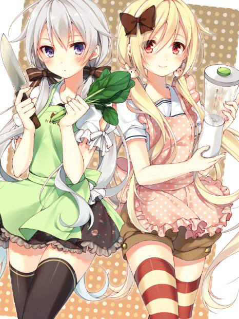 二次元闺蜜壁纸:你给予的温柔,让我措手不及_新浪看点