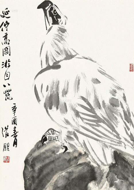 名家作品赏析在野派四大家之一青岛名家张朋老师