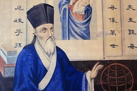 明朝中后期,有许多西方传教士来到中国,例如著名的利玛窦,他说一口