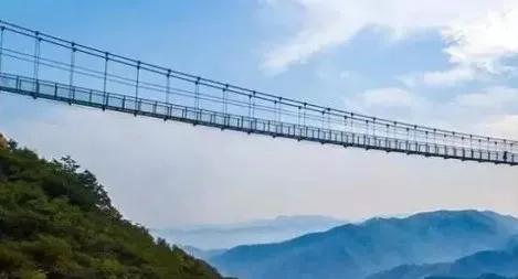 够胆你就来!大鸿寨5d天蓬玻璃吊桥等你来体验!