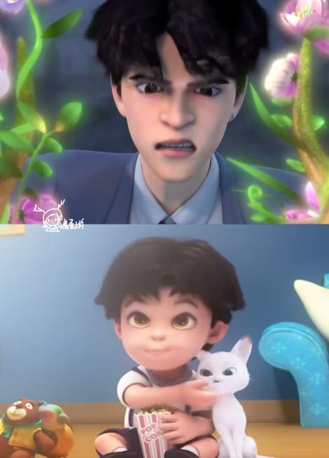 熊出没中的角色原来小时候长这样最后一个反差巨大