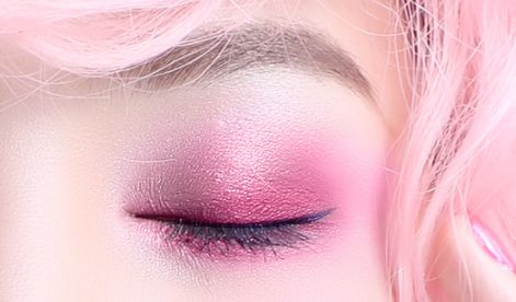 3分钟撸出桃花清透眼妆!
