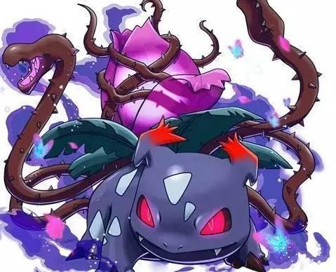 当神奇宝贝中的这些精灵都"黑化"了, 黑化后的皮卡丘简直毁童年