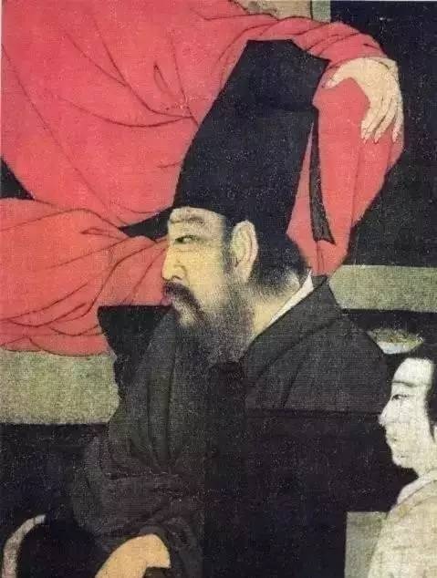 穿红袍者斜躺在塌上的是状元郎粲,这位状元郎喜欢欣赏歌舞,是韩熙载