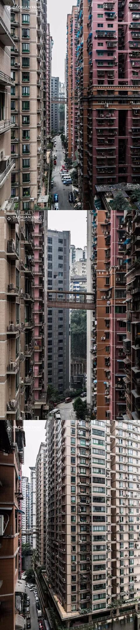 重庆的地形到底有多么魔幻? 看了网友拍的这组图就明白了