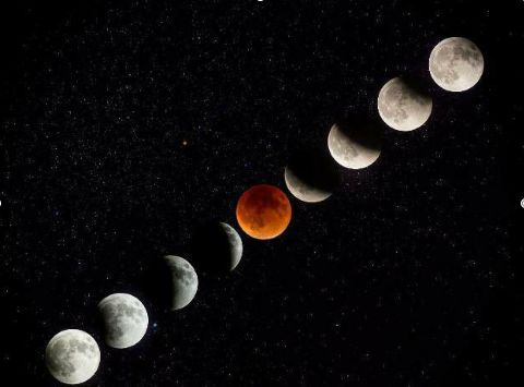 离你最近的月全食就在明天别怪我没提醒你