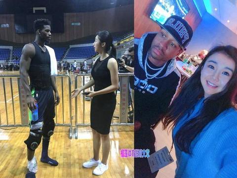 这位女主播深受NBA黑人球员喜爱!她的容貌清新脱俗令人怦然心动|球员|NBA|张曼源|粉丝|黑人_新浪新闻