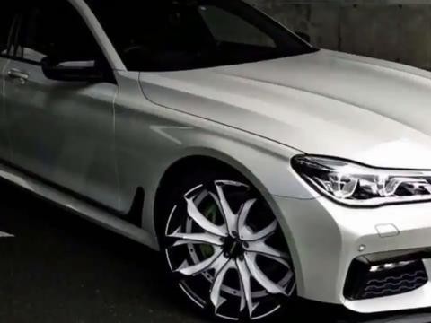 wald改装宝马7系blackbison车身套件