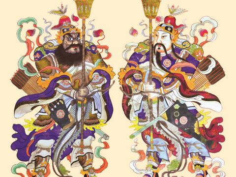 中国传统文化之门神|_新浪新闻