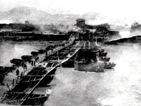 镇远浮桥,明朝建成的兰州第一座黄河浮桥,历史悠久|浮桥|镇远|黄河|历史|兰州_新浪新闻