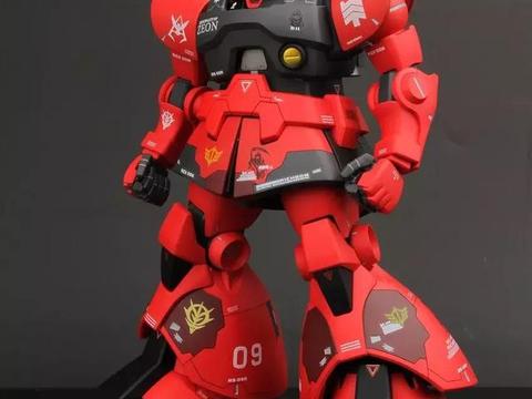 根大木秀：新年红红火火 夏亚专用大魔|夏亚|专用|机体_新浪新闻
