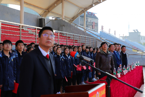 阳新一中举行2018高考冲刺誓师大会