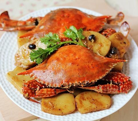 青蟹炒年糕-让软糯的年糕吸尽螃蟹浓烈的鲜味