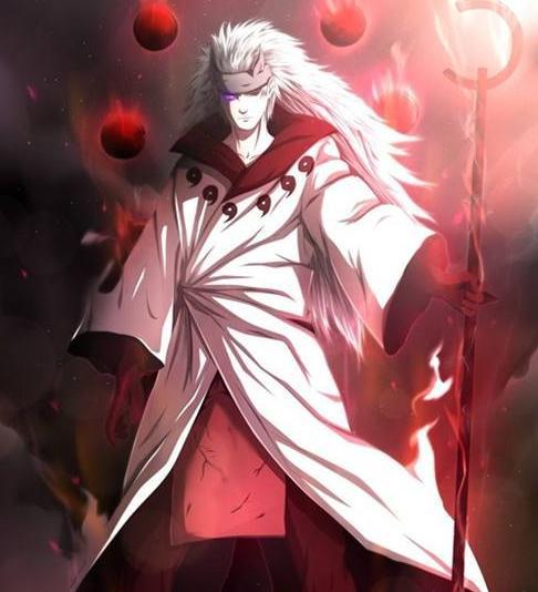 斑带土得到了十尾的力量,是第一个以接近六道仙人姿态现身的凡人,也是