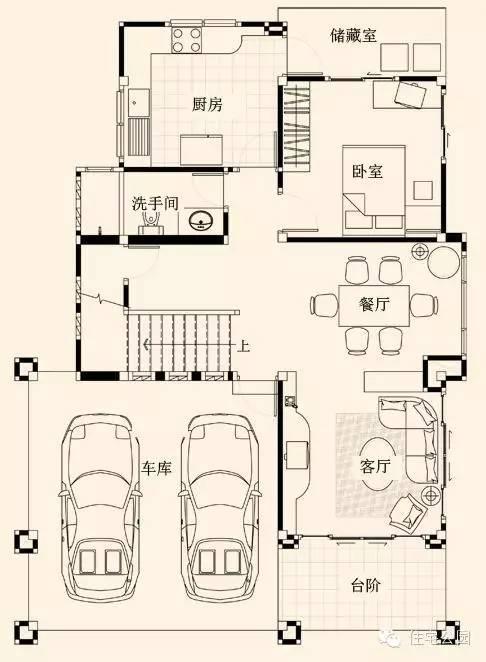 4套10米面宽小户型农村别墅,2层20万建好,经济实用适合老百姓