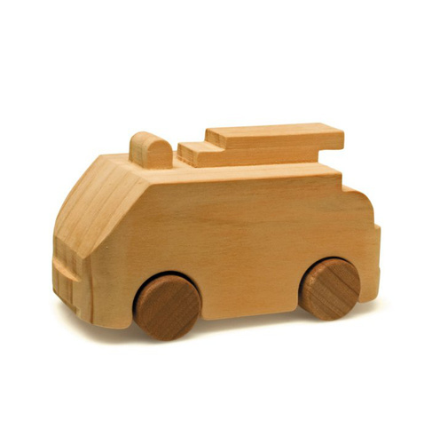 意大利创意木头汽车玩具简直被它萌化了附制作方法