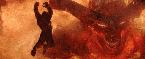 出"诸神黄昏"的火焰巨人给单刷了大家可能会吐槽我电影都上映那么久了