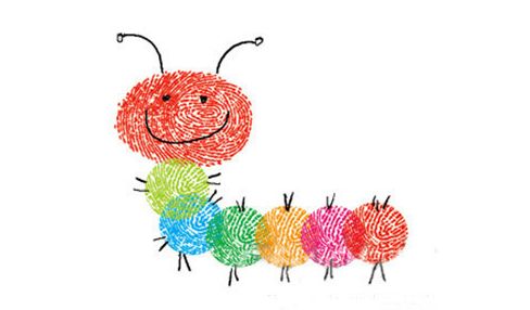 超可爱的益智儿童手指画一定要为宝贝留着