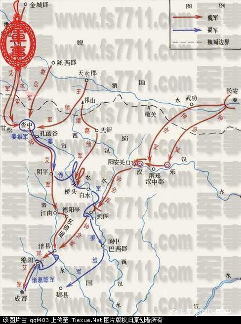 曹魏灭蜀之战之一姜维最后的北伐