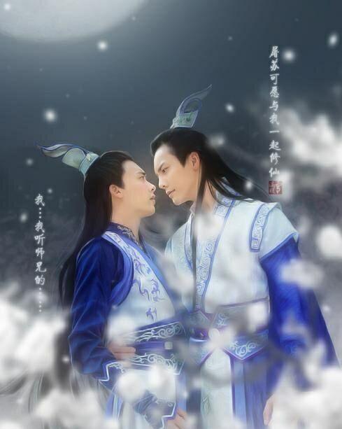 古装剧里那些男男cp,看完后,怎么感觉有点心疼胡歌了呢!