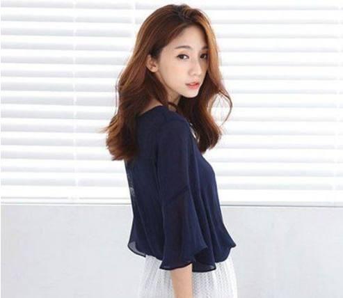 冬季中长发造型2018流行长发发型图片