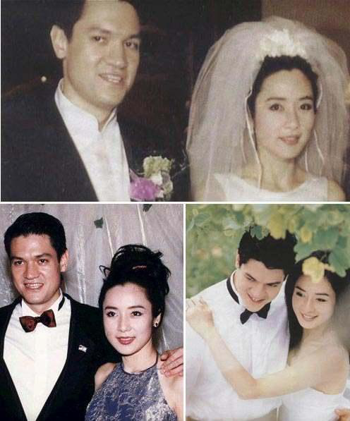 吕秀菱在事业的低谷遇到了现在的老公,而且到现在也是恩爱的生活在一