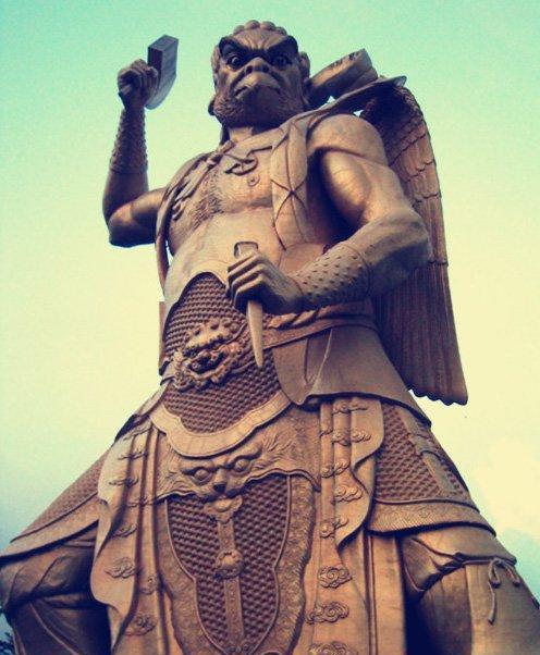 《西游记》中常说孙悟空是"毛脸雷公嘴",那雷公到底长啥样?