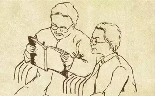 她对女儿的教育是这样的:我们对女儿钱瑗(小名阿圆),也从不训示.