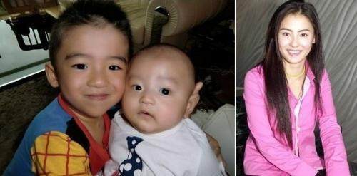 张柏芝两个儿子近照越长越帅谢霆锋基因也太强大了